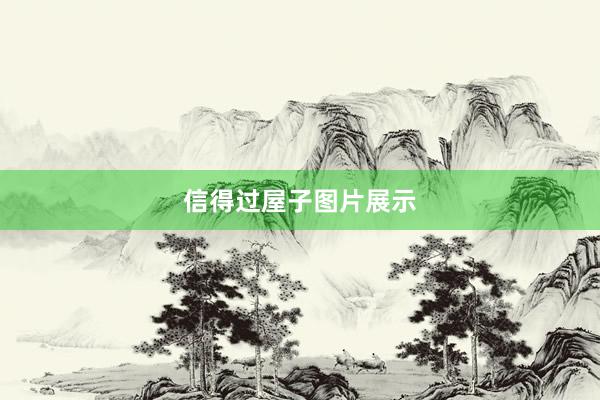 信得过屋子图片展示